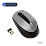 Mouse UNNO TEKNO Contour Inalambrico Plateado (MS6528SV)
