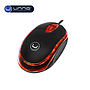 Mouse UNNO TEKNO con Luz Led (MS6501BK)