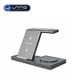 Cargador UNNO TEKNO Inalambrico ChargePro 3 en 1 Stand 15W (PW5119BK)