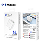  Cargador Miccell 2 Puertos USB-C + 1 Puerto USB-A  65W (VQ-T15)